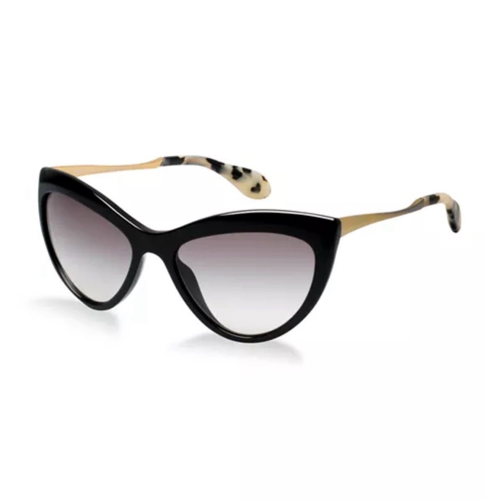 Stylish Black Cat-Eye Sunglasses